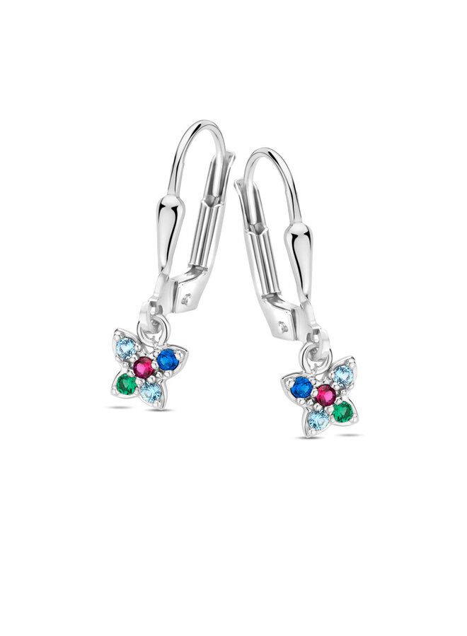 Naiomy Princess Zilver PC065 Oorstekers