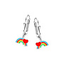Naiomy Princess Zilver PD113 Oorstekers