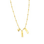 Naiomy Princess Zilver PI094 Ketting Doublé
