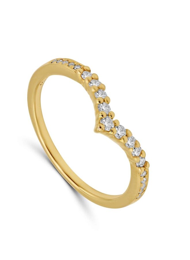 Ring Goud 18kt E08R0815G 0.22Ct