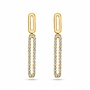 Oorstekers Goud 18kt E10S0276G 0.22Ct