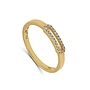 Ring Goud 18kt E10R0241G 0.07Ct