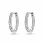 Creolen Goud 18kt E10B0370W 0.15Ct