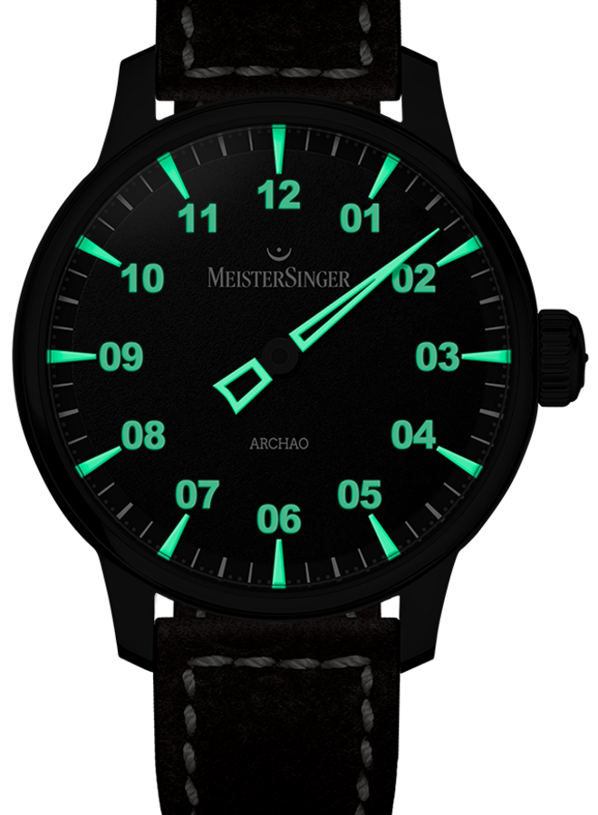 Meistersinger AR902BL Archao Black DLC