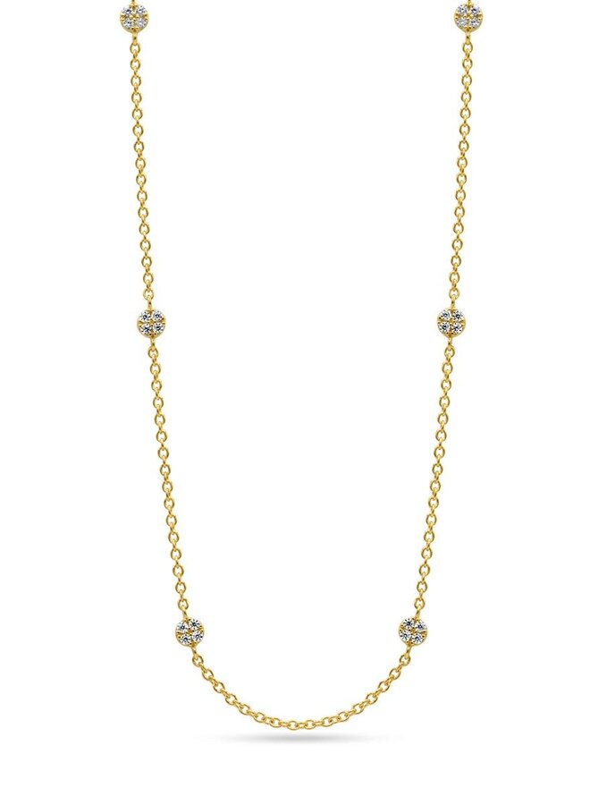 Collier Goud 18kt B11C11451G Zirc