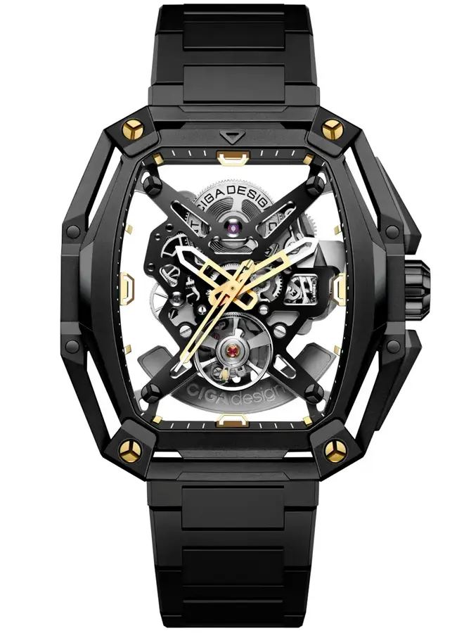 Ciga Design Hunter Z035-BB02-W1B Black Gold