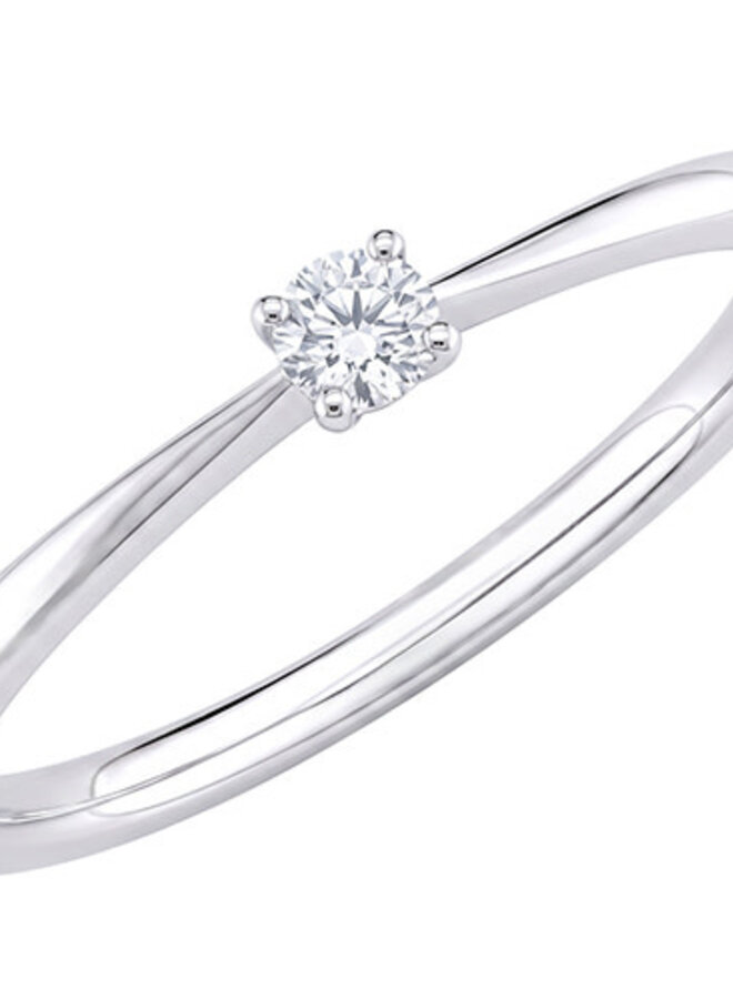 Ring 18kt goud JA3617 0.08Ct