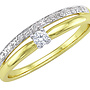 Ring 18kt goud JA4062 0.12Ct