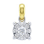 Hanger 18kt goud JA5328 0.16Ct