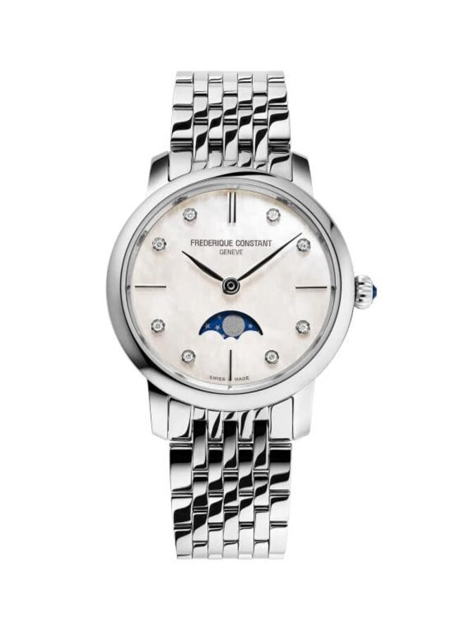 Frédérique Constant FC-206MPWD1S6B Classics Slimline Ladies Moonphase