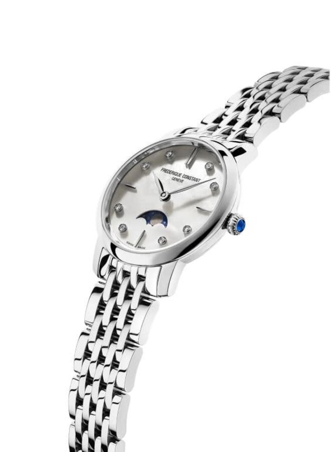Frédérique Constant FC-206MPWD1S6B Classics Slimline Ladies Moonphase