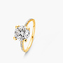 Ring 18kt Goud 91AV75/$ Lab grown Diamant 1.56+0.31Ct