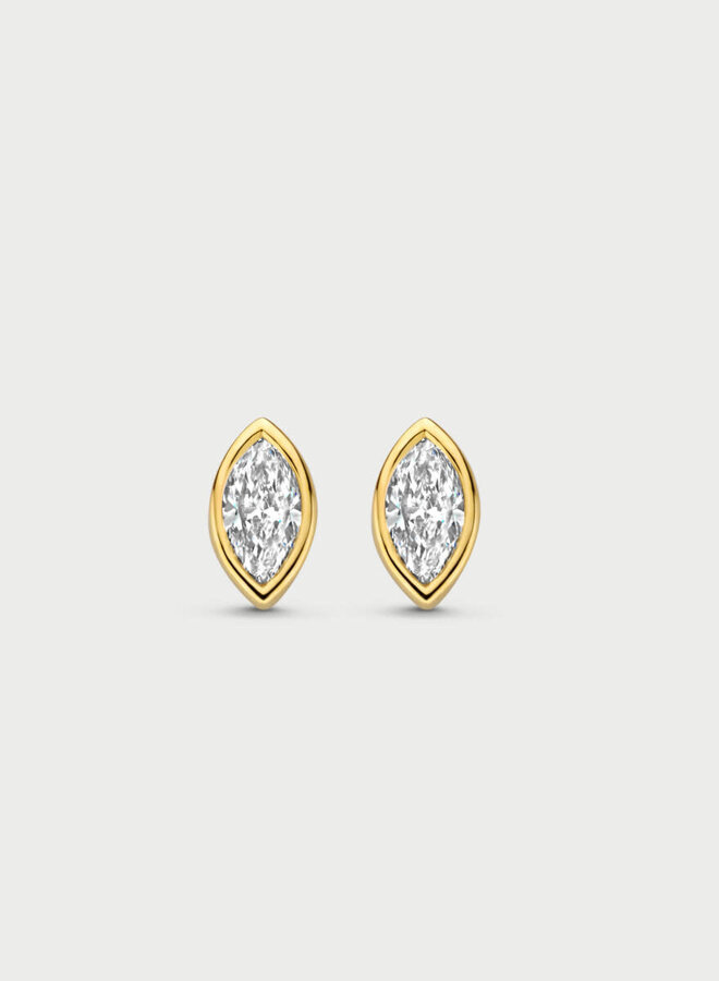 Mérité 14kt Goud MCO027/$ Oorstekers Lab 0.51Ct