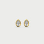 Mérité 14kt Goud MCO032/$ Oorstekers Lab 0.52Ct