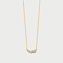 Mérité 14kt Goud MMC003/$ Ketting Lab 0.38Ct