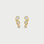 Mérité 14kt Goud MMO005/$ Oorstekers Lab 0.31Ct