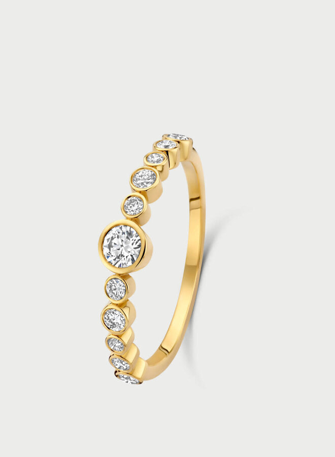 Mérité 14kt Goud MMR001/$ Ring Lab 0.42Ct
