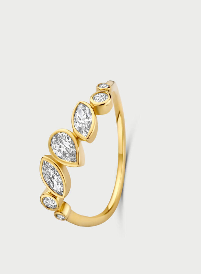 Mérité 14kt Goud MMR005/$ Ring Lab 0.62Ct