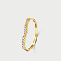 Mérité 14kt Goud MMR012/$ Ring Lab 0.19Ct