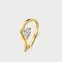 Mérité 14kt Goud MWR001/$ Ring Lab 0.54Ct