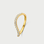 14kt Goud MWR003/$ Ring Lab 0.23Ct