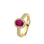 Ring  goud 18kt 071237/RA 0.33Ct+Rob 0.82Ct