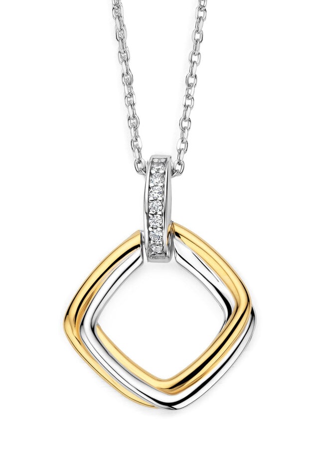 Naiomy Zilver N6P55 Ketting