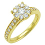 Ring Goud 18kt JA6586 0.68Ct