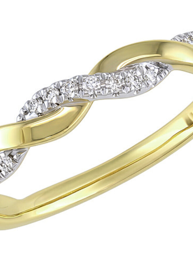 Ring Goud 18kt JA5861 0.10Ct