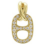 Hanger Goud 18kt JA7365 0.16Ct