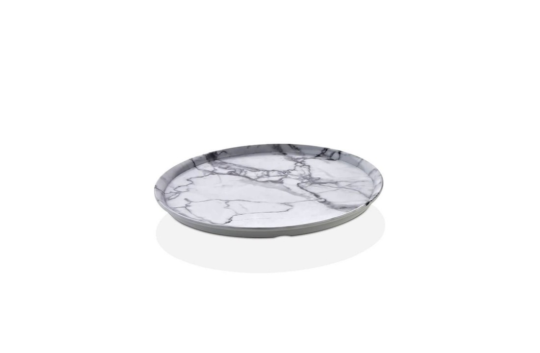 Dienblad Marmer Rond Melamine