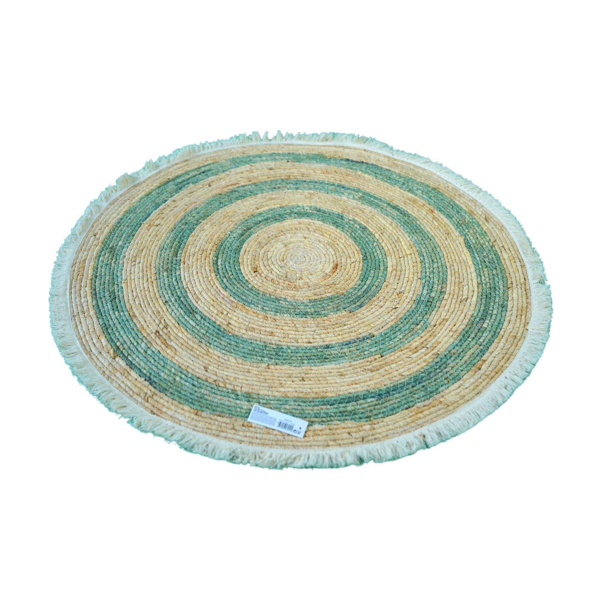 Tapijt 80 cm rond - gevlochten