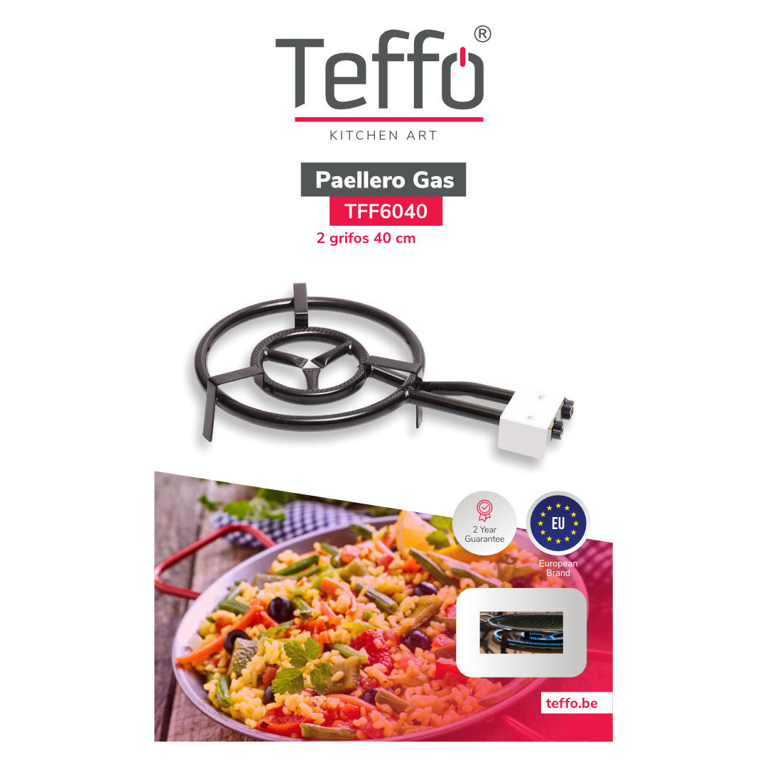 Paellero Gasbrander Ø40 cm XXL