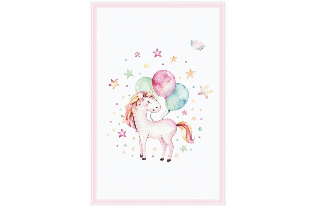 Tapijt - Rechthoekige 130x190 cm | KIDS UNICORN