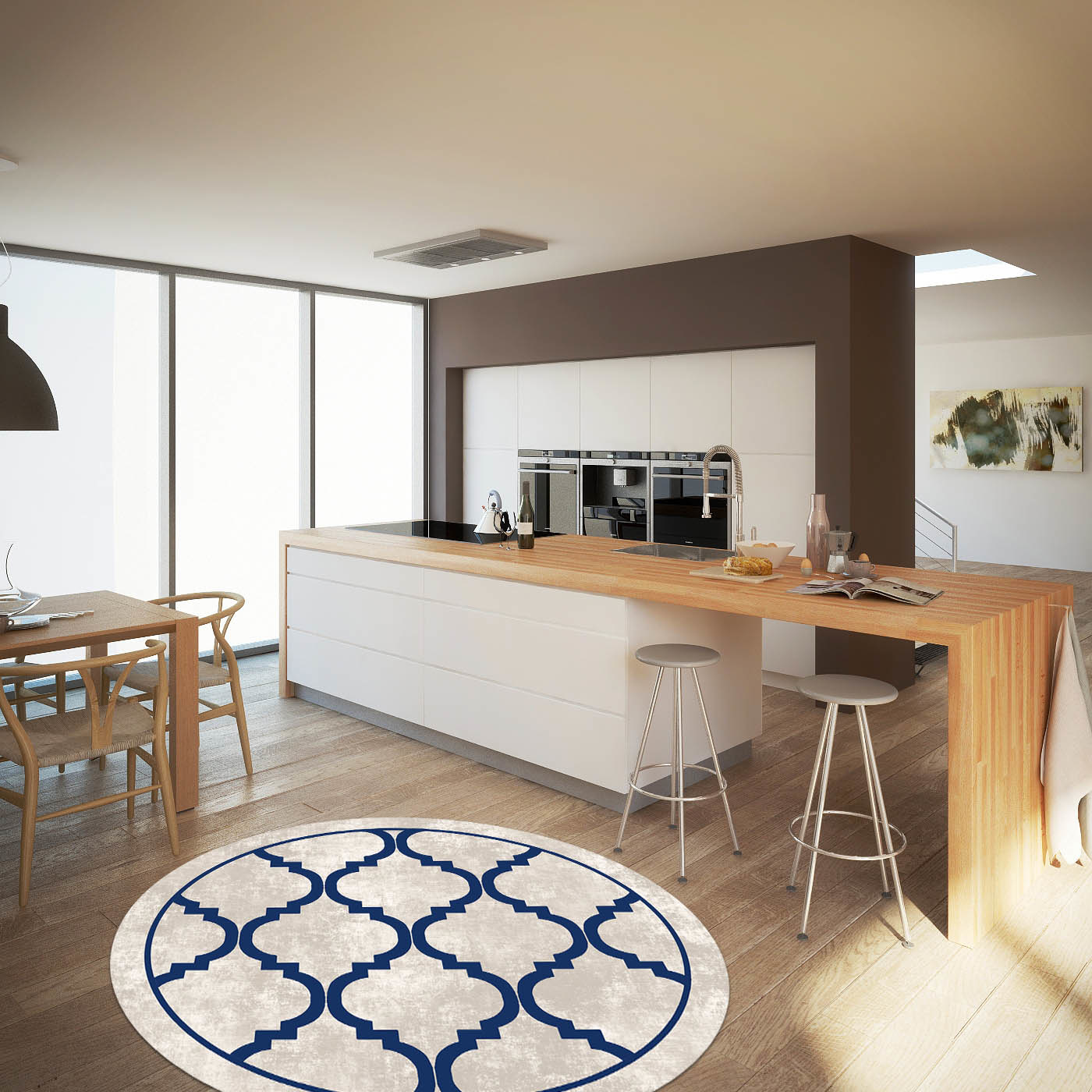 Tapijt - Ronde 160x160 cm | BUGRA