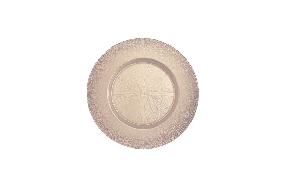 Elit Große Roze Platte Ø 33x2.3 cm