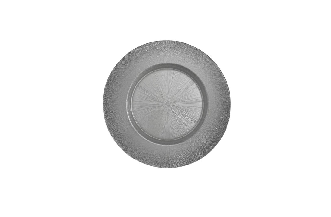 Elit Big Silber Gesmoktes Platte Ø 33x2.3 cm