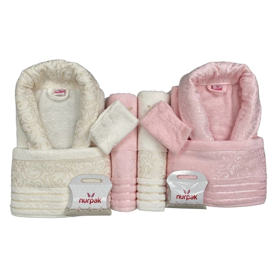 Ensemble de Peignoir Familial Deren 10 pièces
