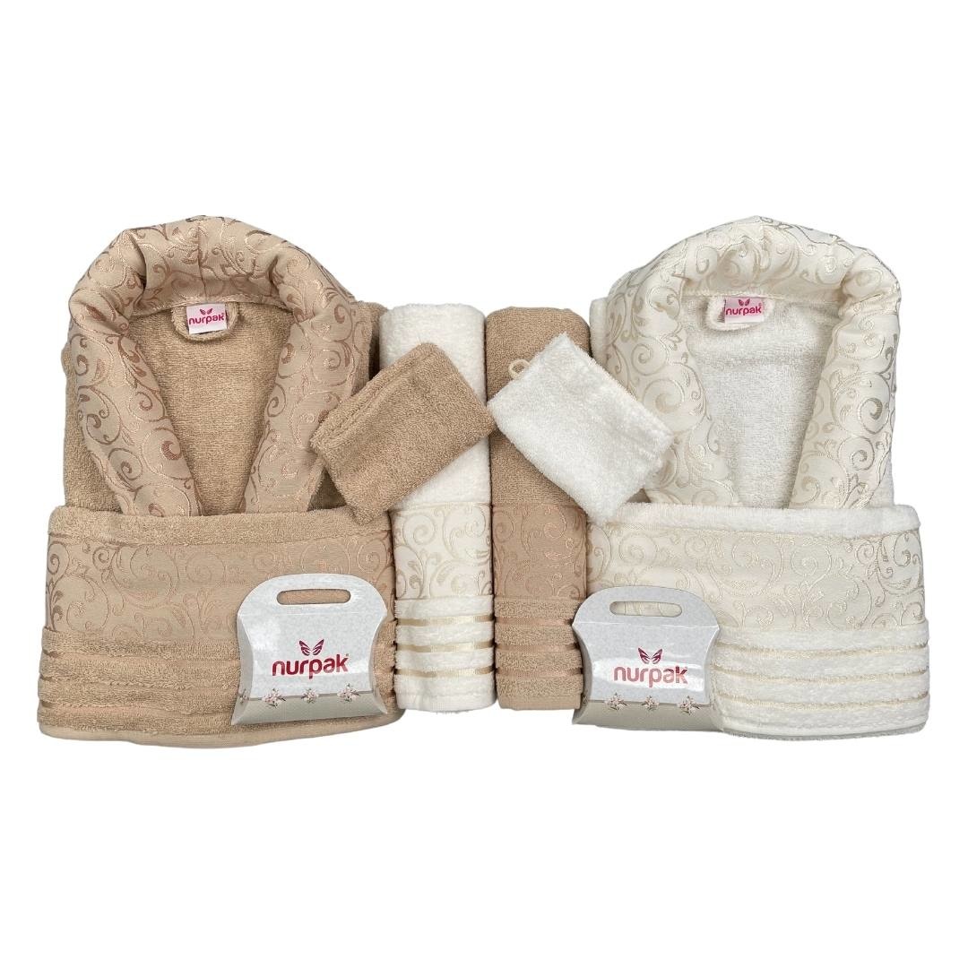 Ensemble de Peignoir Familial Deren 10 pièces