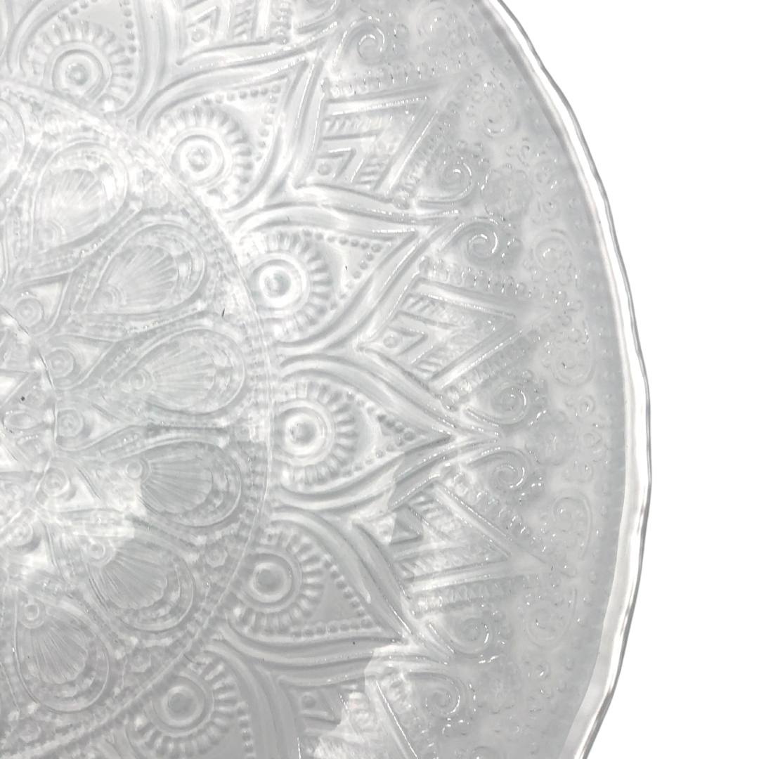Indore Plate Set van 6 Zilver