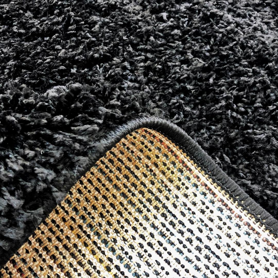 Tapis Shaggy Rectangulaire Long Pile Lila Shag 520-LH6 E