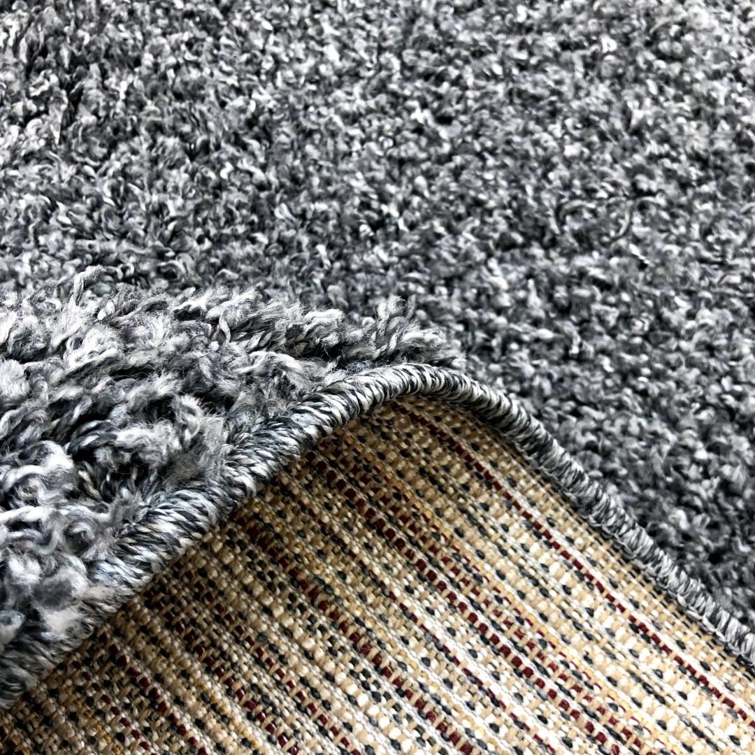 Tapis Shaggy Rectangulaire Long Pile Lila Shag 520-LH6 E