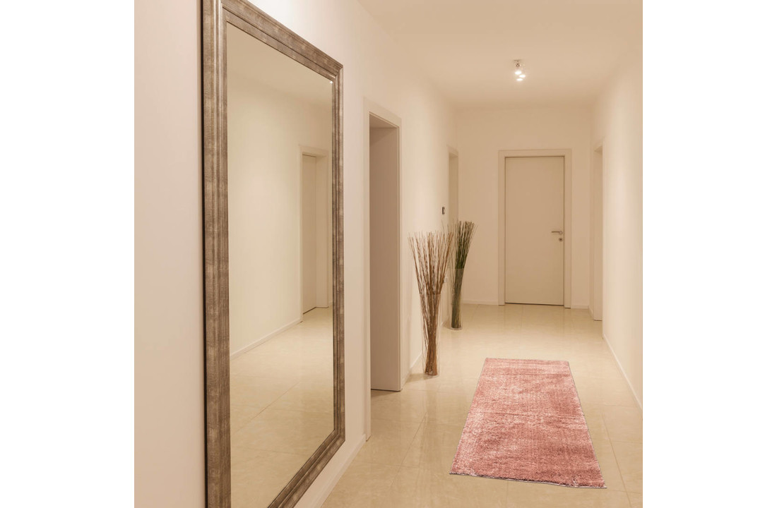 Tapijt Hoogpolig Rechthoekig Nano Shaggy - Rose 520-SW6 3