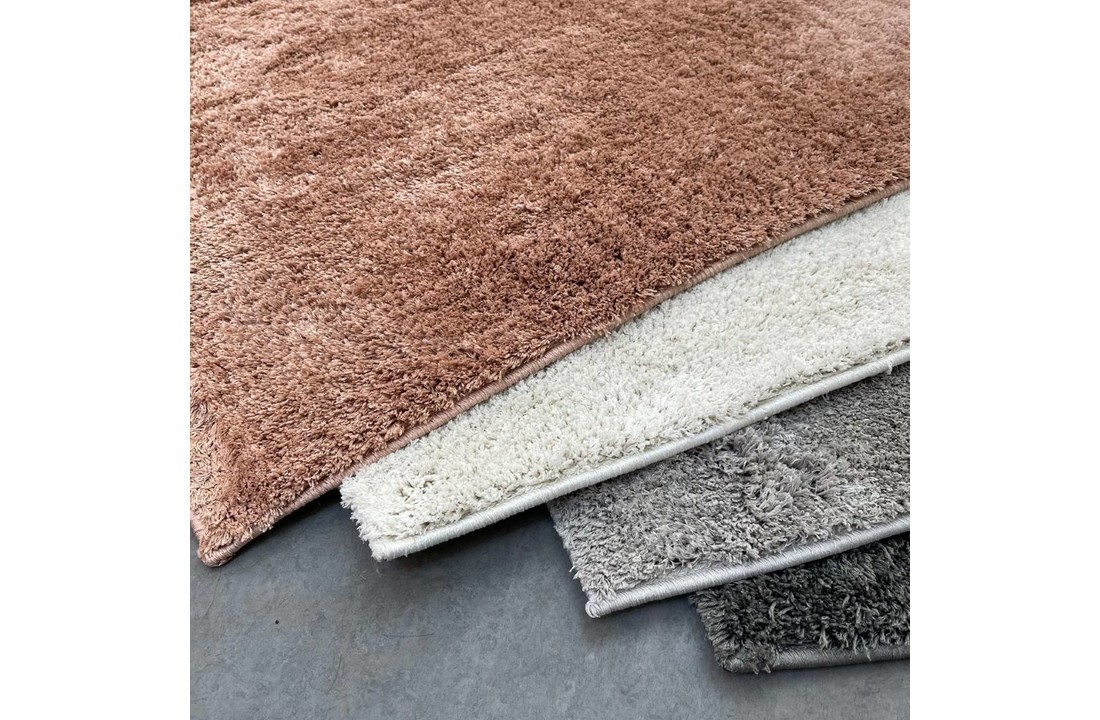 Tapijt Hoogpolig Rechthoekig Nano Shaggy - Rose 520-SW6 3