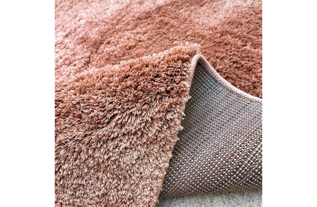 Tapijt Hoogpolig Rechthoekig Nano Shaggy - Rose 520-SW6 3