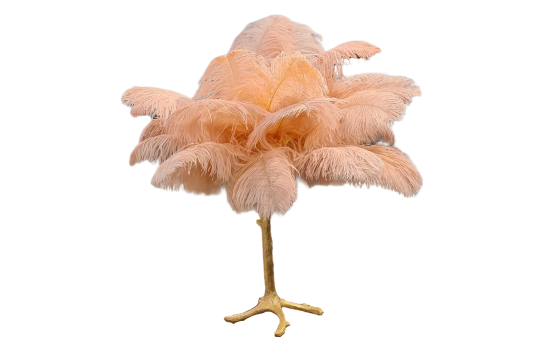 Palmboom lamp - Oranje Roze