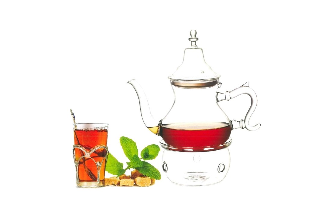 Tea pot set - Borosilicate Glass