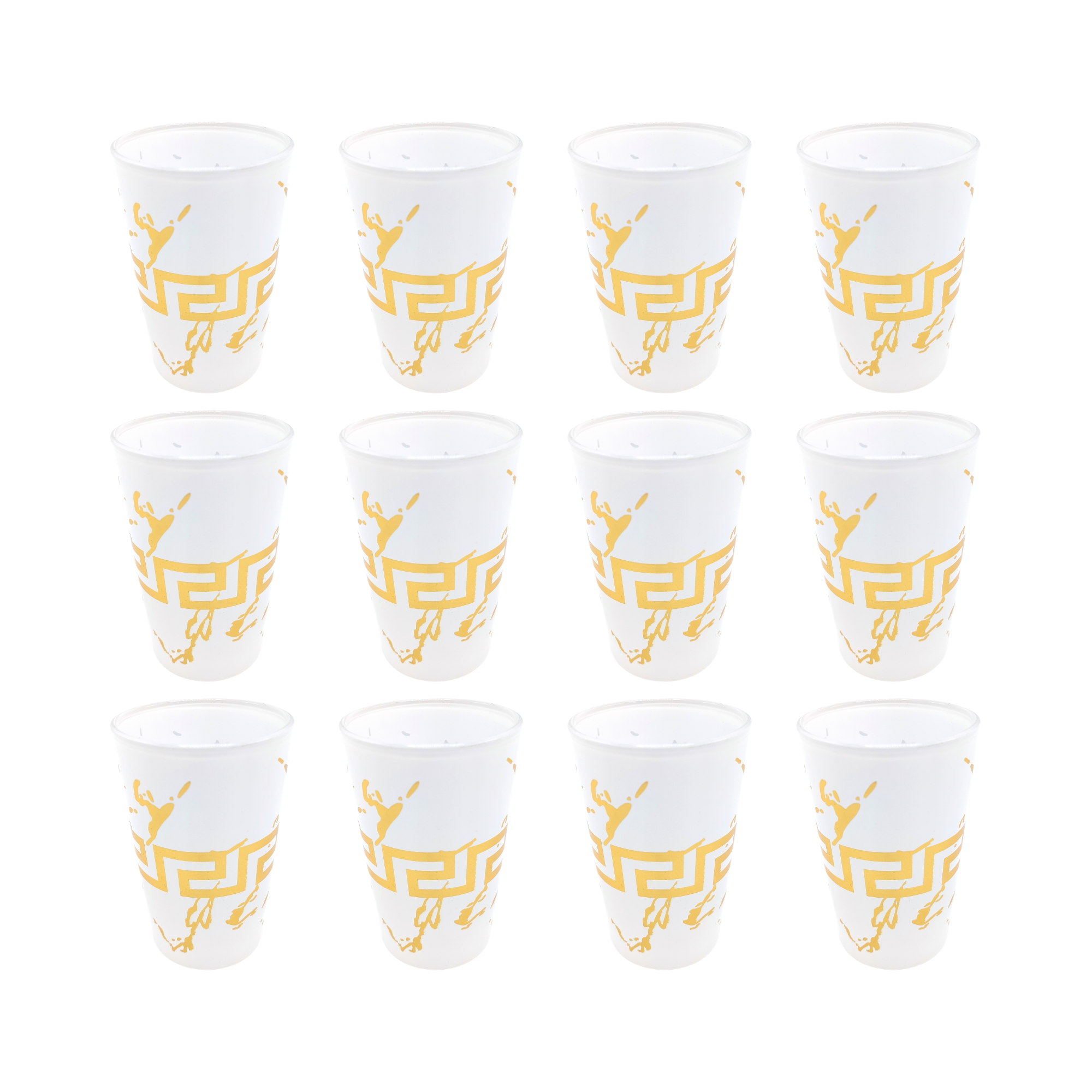 Theeglazen set van 12 pcs
