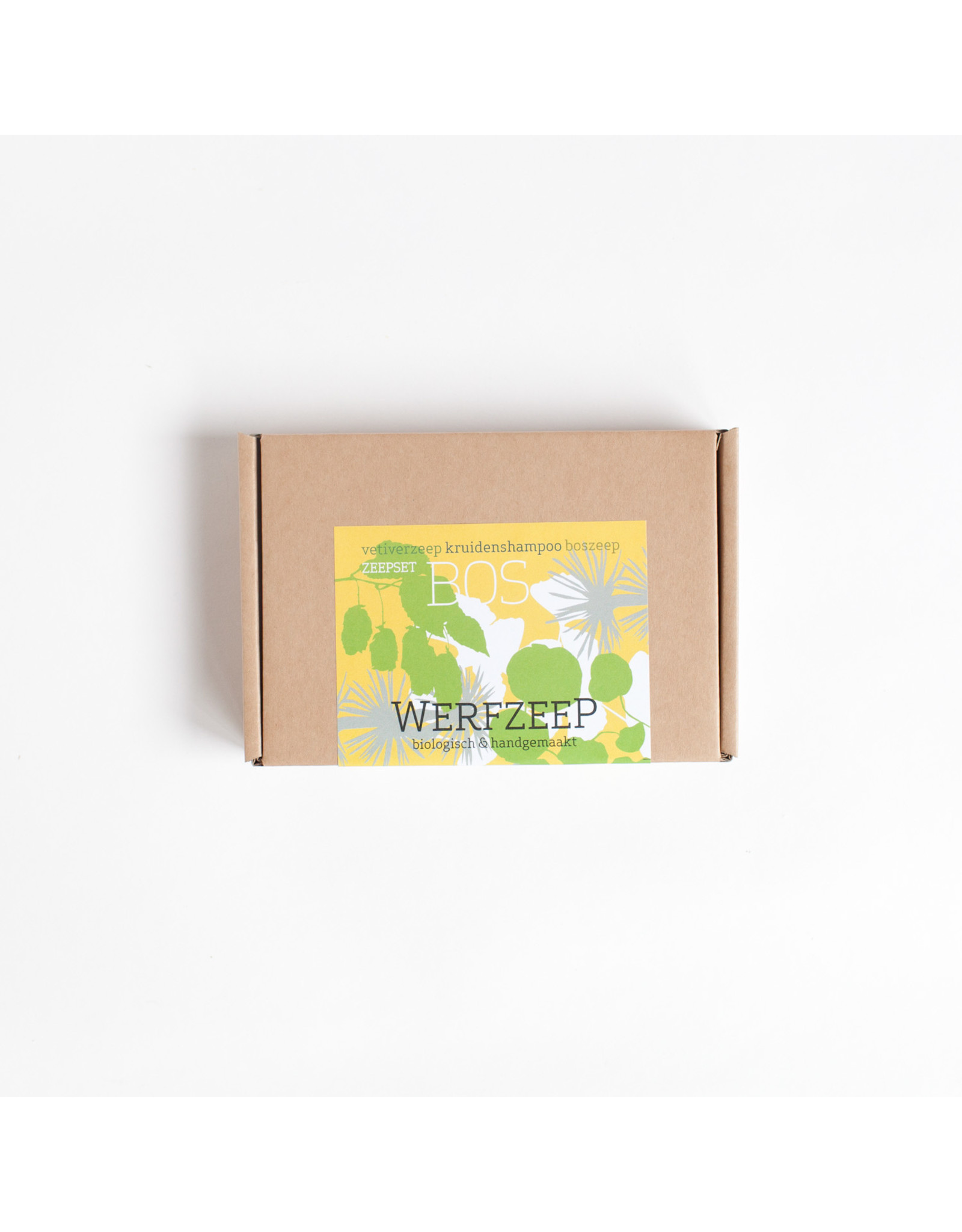 Werfzeep Zeepset bos