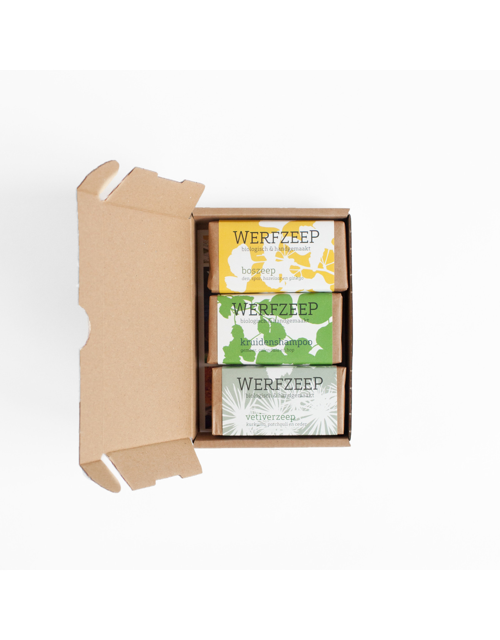 Werfzeep Zeepset bos